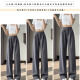 Cotton pants for women in spring and autumn summer new versatile trendy casual pants for women loose quick-drying versatile slimming wide-leg trousers 687 black 25.5 [high quality] XL 128-143Jin [Jin equals 0.5 kg]