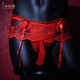 
Men's sexy thong underwear lace suspender underwear transparent low waist nishi sex underwear airplane jj cover bed black [sling] lace skirt [thong] opening