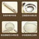 Ougu Baking and Supplementary Food Tools 304 Stainless Steel Colander Skid Egg White Separator Egg Beating 3-piece Set C1479