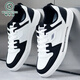 
Woodpecker 2025 autumn new shoes for men's white shoes Korean style shoes versatile anti-odor casual men's shoes sports breathable board shoes Songke-9910 black flagship model 43