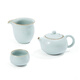 Yaci Ru Kiln Tea Set High-end Gift Ceramic Kung Fu Tea Tea Set Changle Set