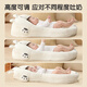 Wenou baby slope pillow anti-spitting pad newborn bed mid-bed anti-spill milk choking baby styling soothing and feeding artifact Winnie breathable pearl white single bed