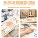 
Three-color cat cute cartoon mouse pad super large keyboard soft desk pad thickened lock edge office computer male and female 9896flower 60 cm x 30 cm x 4 mm