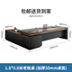 Huayi boss desk office desk simple modern president desk manager desk and chair combination boss desk furniture <thickness> 1.8 meters side cabinet
