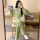 莫代尔睡衣女夏季开衫长袖长裤套装夏天女士2025新款卡通春秋冬款家居服 SSM-3884 L 【95-120斤】