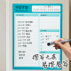 齐心（COMIX）冰箱贴留言板 冰箱磁贴冰箱备忘录家用学习磁吸计划表可擦写记事板一日重要事迹备忘小白板 DS-829