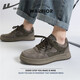 Warrior officiel de chaussures masculines d'été Nouvelle-planche polyvalente chaussures de planche à la mode masculine baskets décontractées gris / green militaire 41