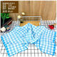 Shanghai Full Pure Cotton 1048 Лето Мерсеризованное лицо полотенца Лицо для ванны с быстрым оленем бренд полотенце для полотенец для взрослого клетки для взрослого клетки Тонкий стиль 2 быстро олени 1048 Мерсеризованный полотенце Случайные разные цвета 84x35см