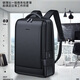 Williampolo Pauls neuer Computertasche Business Rucksack echtes Leder-Rucksack Kopfschicht Cowide Multifunktional Travel Rucksack Schwarzes Litschee Muster Echtes Leder-Computertasche 16-Zoll-Computertasche