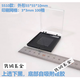 三栖虎自吸附硅片芯片存放盒样品晶片盒胶盒元器件储存运输盒高弹性膜盒 12127(无格)127*127*27mm默认低