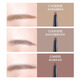 Face Shop Wild Eyebrow Waterproof, Sweatproof, Long-lasting Double-Headed Automatic Smooth Eyebrow Pencil 0.3g 02 Gray Brown Popular Makeup Gift