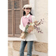 Zihan (ZIHAN) Zihan Sleeveless Irregular Vest + White Bottoming Shirt Two-piece Suit for Women Spring Raspberry Pink S