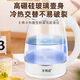Electric kettle hot household automatic power off kettle high borosilicate glass electric kettle boiling kettle heat preservation high borosilicate glass 2 liters white-smart insulation 1ml