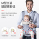 Newber Baby Strap Taburada de cintura frontal abrazo Baby Artifacto multifuncional de cuatro estaciones Baby Sitting Sitting Tabures de cintura para el abrazo Support, correa azul [sin taburete de cintura, sin velcro]
