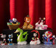Xstudimdhr Tee Tasse Kopf Big Adventure Serie Blind Box Co-Branded Games periphere trendige Spielzeug Ornamente Puppen Horror Fire Dragon Box Demontage Bestätigung