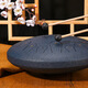 Tambor etéreo de rima marina 6/10/12/14 pulgadas Forget-wuyou tambor de acero Drum 8/11/13/15 Tono Hollow Drummer Disco Disco Instrumento de percusión 10 pulgadas 10 pulgadas Purple-hielo