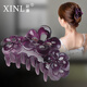 Fall-resistant bathing plate hair clip top clip simple and versatile ponytail hairpin clip head jewelry for women large brown