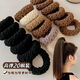 Popcorn Thick Hair Tie for Hair Highly Elastic Mommy Hair Tie Hair Tie Fashionable Ponytail Hair Accessory Simple Hair Tie-Popcorn-10