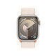 [NOUVEAU PRODUIT DU NOUVEAU] SÉRIE APPLE WORD? 9 (GPS); 45? MM Couleur d'étoile Couleur en aluminium en métal; Starlight Color Loop Sports Strap MR983CH / A *