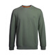 Hugo Boss (Hugo Boss) Luxus -Männermode und vielseitige trendige Sweatshirt -Geschenk 12140 Dunkelgrün L.