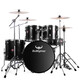 Taureau tambour set jazz tambour professionnel adulte adulte enfants débutant général cinq tambour quatre cymbale noire