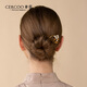 Cercoo retro tribute series U-shaped hairpin for women with upturned hair, hair comb, retro-style elegant hair accessories