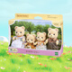 Familias Sylvania Versión japonesa de la familia Honey Bear Playing House Juguetes Girls Juego de regalos de cumpleaños Regalos para niños