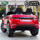 星辰皓路虎儿童电动车宝宝四轮越野充电汽车小孩带遥控可坐人玩具车童车 【烤漆红四驱】早教+摇摆+避震+软胎+皮座椅
