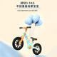 Phoenix (Phoenix) Balance Bike Children's Balance Bike 2-8 Jahre alte Kinderrutschenwagen Nylonrahmen Ultra-Lichtmaterial Kinder Walker Red 12 Zoll (Empfohlene Höhe 90-115 cm)