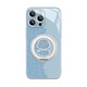Fine Cent (MSMF) Подходит для Apple Phone Case Rose Pearl Small Snake Belt 360 Магнитный поворотный кронштейн.