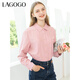 LAGOGO Dopamine shirt 2023 winter new design with fashionable style top for women pink (H8) M 160/38 LAGOGO Dopamine shirt 2023 winter new design with fashionable style top for women pink (H8) M 160/38