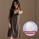 Camiseta de suspensor modal para mujeres pijamas de verano con almohadilla de cofre con falda de longitud media de longitud media sin mangas fresca y delgada ropa para el hogar 11978 m 80-100Jin [Jin equivale a 0.5 kg]