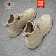 CALIFBULL Spring New Product Fashion Casual Shoes Boots High-top Martin Boots Men's High-Elevated Anti-Slip Breathable Labor Protection Shoes Wear-Resistant Shoes Men's Sand Color 43