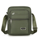 Sac à bandoulière cool Kangaroo Sac pour hommes décontractés en tissu oxford sac à dos pour hommes Sac crossbody décontracté Sac Tendance commerciale portable [style de base carré] + [YZ3519 Black]