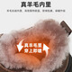 骆驼（CAMEL）冬季新款羊毛加绒厚底磨砂牛皮保暖城市户外徒步鞋男靴 G13W307076 暗棕 41