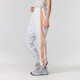 Set de deportes para mujeres de Under Armour 25 Nuevo verano cómodo transpirable camiseta de cola grande tejido tejido de dos piezas Camiseta de dos piezas + camiseta blanca l