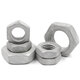Hot-dip galvanized thin nut hot-dip galvanized flat nut GB6172 hexagonal flat female thin female screw cap M16 [10 pieces]