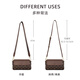 CALWAN KEODH Sitio web oficial bolso para mujeres Bolsas para mujeres Nuevos modos de moda Bolso de hombro de la madre de moda Regalo de cumpleaños para novia para novia [Café] Ligera de moda de lujo Moda de moda redonda de niña