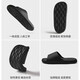 Bermu Qingchen's shit-slippers for men in summer wear 2025 new bathroom non-slip eva non-stinky feet household sandals for women gray 42-43 suitable for 41-42