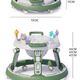ANGI BABY baby walker anti-roller baby walker multi-function trolley toy gift