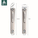 
Strong man nail clipper large flat mouth with sharpening nail scissors file for household multi-purpose portable single adult nail clipper Strong man A6625-5 flat mouth
