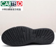 Cartelo Light Luxury Herrenschuhe Sommer Punch Sandalen echte Ledergeschäft lässig Low Heel Cowhide Atmungsaktiv schwarz schwarz schwarz hohl 3891-1 42