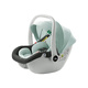 Asiento de seguridad infantil de canasta para bebés de Ekobe recién nacido para automóvil para bebé Cuna portátil CAR CARCE CASO DE CANTA NEGRO VERDE