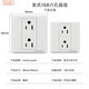 Type 86 American standard socket UL double position 2 plug 15A Thailand Canada Japan American 110V American standard socket 4-10
