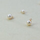 Fat Donglai's same style freshwater pearl pendant single perfect round strong light flawless natural white genuine necklace pendant / 5.5-6MM (14k gold-filled) openable design Mo