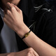 Chow Tai Fook MONOLOGUE National Trend General Majestic Divine Beast Gold Transport Bead Men's Model 17.5cm MR1479