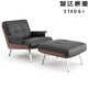 Qianxiyue Nordic Light Luxury Single Dofa Designer Designer Villa Переговорная прием кресло постмодерна простая модельная комната.