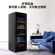 Nappe embedded ice bar home living room constant temperature wine cabinet office tea refrigerator beverage fruit preservation cabinet large capacity ice bar refrigerator 286L CW-270C mirror can be embedded in the ice bar 270C
