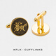 Manschettenknopf neue Xiangyun Qilin Manschettenknöpfe Herren-High-End-Hemdhemdheizhülsen Nagel Luxus französische Manschettenknöpfe Manschettenknöpfe L711 Gold Manschettenknöpfe-Xiangyun Qilin
