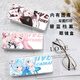 Love Kathon Blue Archives Full Character Two-dimensional Eye 1 Mirror 1 Box Anti-fall Cute Student Collection 1 Navigation 1 Box 1 Box [Glasses Box] Blue Archives z9858 White